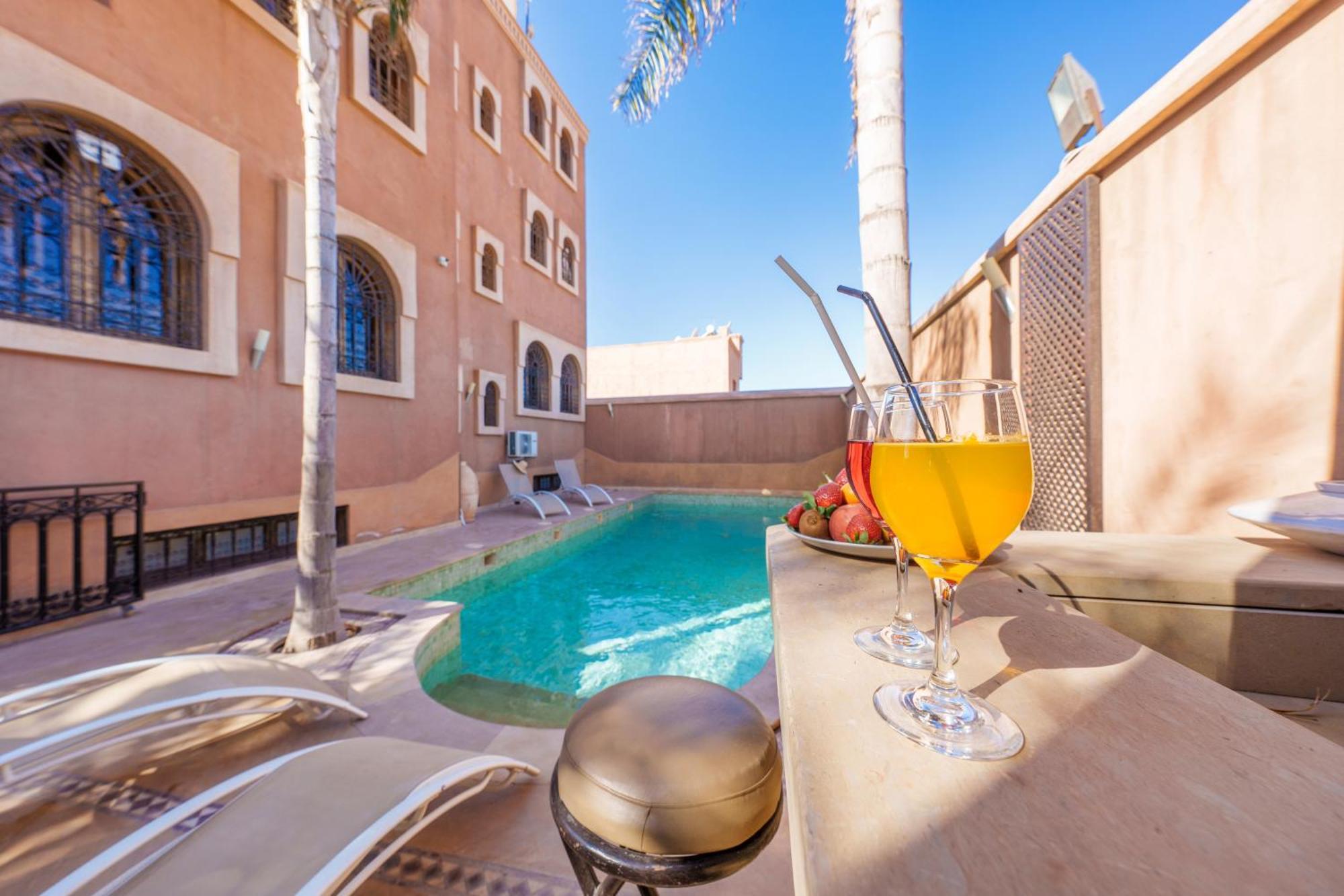 Riad Ushuaia La Villa - Centre Marrakech Марракеш Екстер'єр фото
